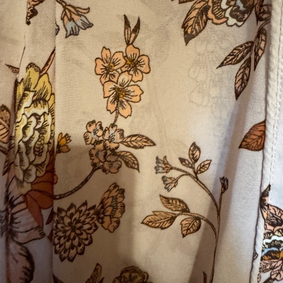 Floral Sheer Kimono Cardigan Maurice Women Size 0/1X - Picture 3 of 7